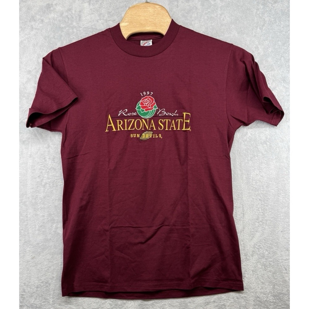 Vintage Arizona State ASU Sun Devils 1997 Rose Bowl Jersees Shirt Men's L